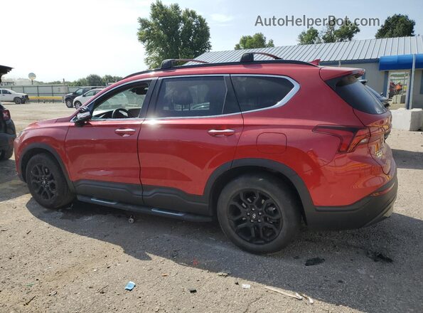 5NMS64AJ4NH481092 2022 HYUNDAI SANTA Красный Задняя левая четверть
