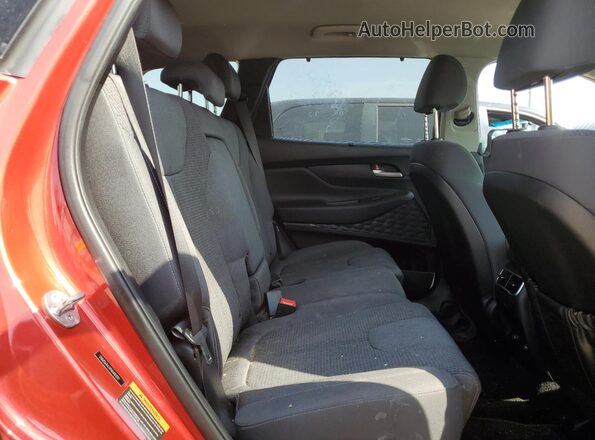 5NMS64AJ4NH481092 2022 HYUNDAI SANTA Красный Вид задней части салона