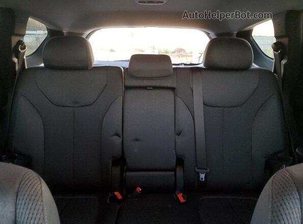 5NMS64AJ9MH344101 2021 HYUNDAI SANTA Black Вид задніх сидінь