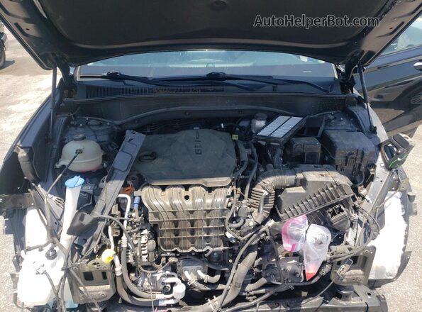 5NMS64AJ9NH391288 2022 HYUNDAI SANTA Black Widok komory silnika