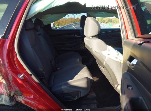 5NMS64AJXNH407269 2022 HYUNDAI SANTA FE Red VIN sticker view