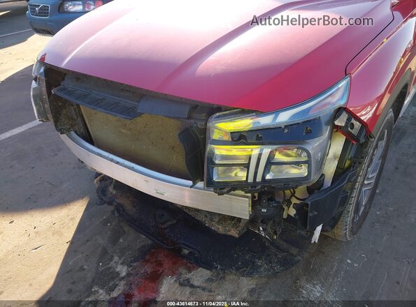 5NMS64AJXNH407269 2022 HYUNDAI SANTA FE Red Front view