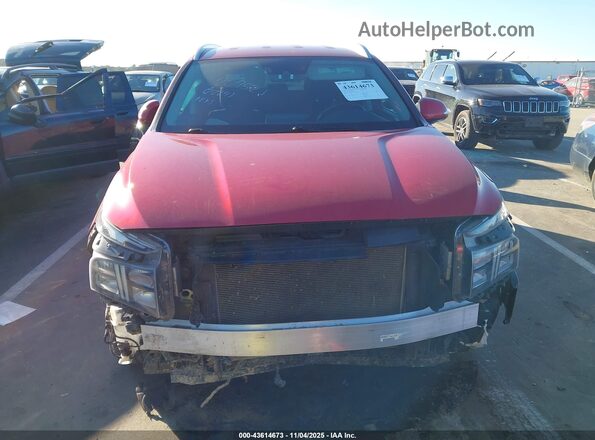 5NMS64AJXNH407269 2022 HYUNDAI SANTA FE Red Rear interior view