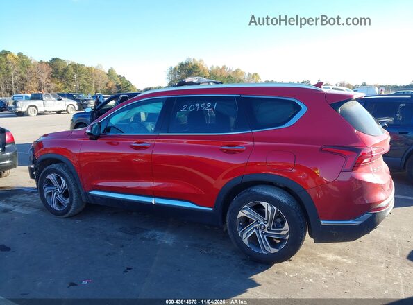 5NMS64AJXNH407269 2022 HYUNDAI SANTA FE Red 