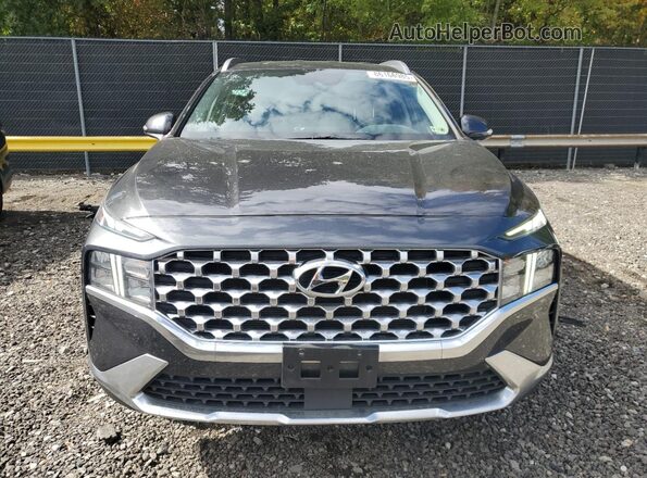 5NMS6DAJ3MH321932 2021 HYUNDAI SANTA Charcoal წინა ხედი