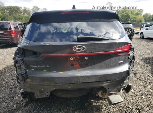 5NMS6DAJ3MH321932 2021 HYUNDAI SANTA Charcoal უკანა ხედი