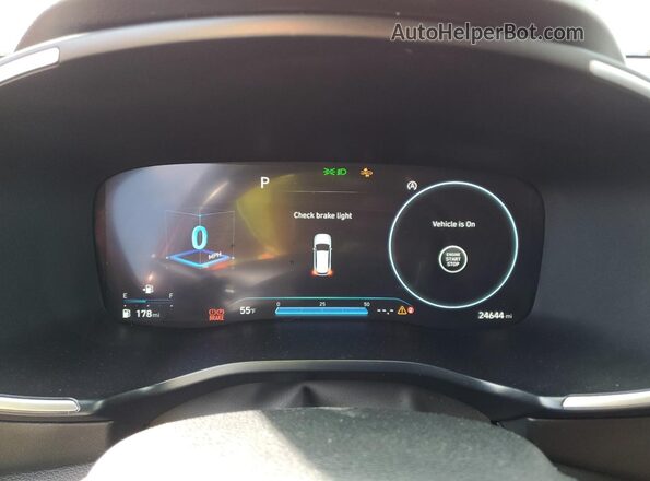 5NMS6DAJ3NH443465 2022 HYUNDAI SANTA Red Instrument cluster view