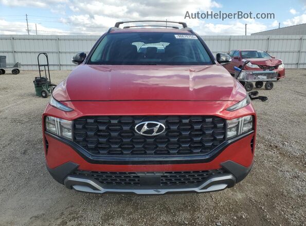 5NMS6DAJ3NH443465 2022 HYUNDAI SANTA Red Front view