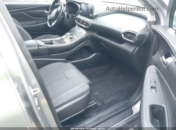 5NMS6DAJ4NH402536 2022 HYUNDAI SANTA FE Silver Widok wnętrza z przodu