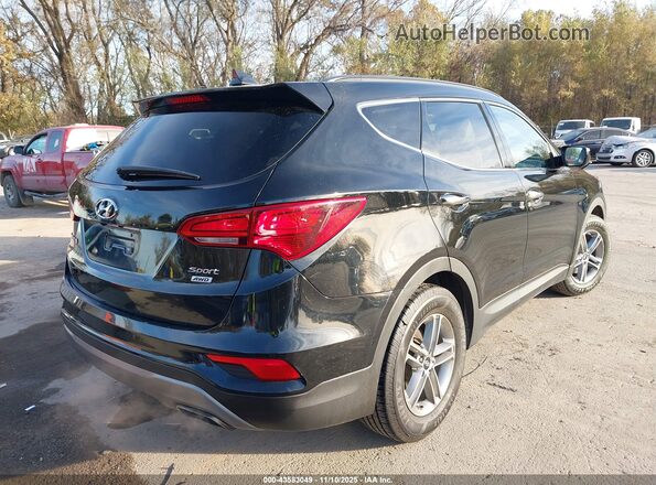 5NMZUDLB5HH015797 2017 HYUNDAI SANTA FE SPORT Black Rear right