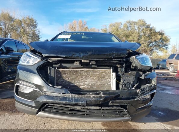 5NMZUDLB5HH015797 2017 HYUNDAI SANTA FE SPORT Black Front view