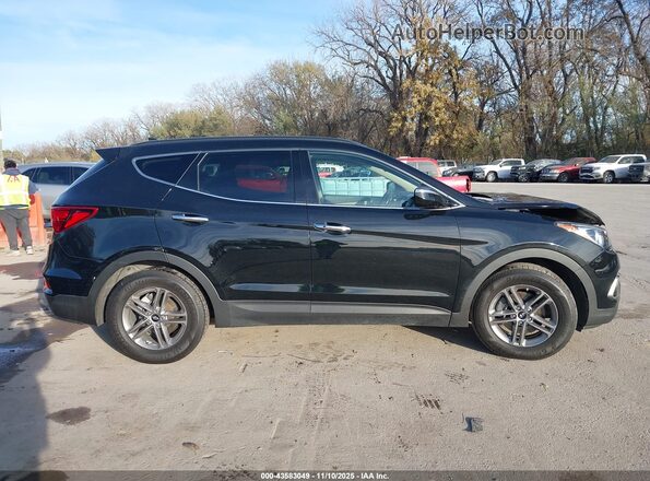 5NMZUDLB5HH015797 2017 HYUNDAI SANTA FE SPORT Black 360 interior view