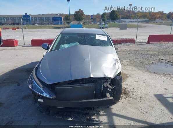 5NPD74LF0LH617927 2020 HYUNDAI ELANTRA Silver Rear interior view