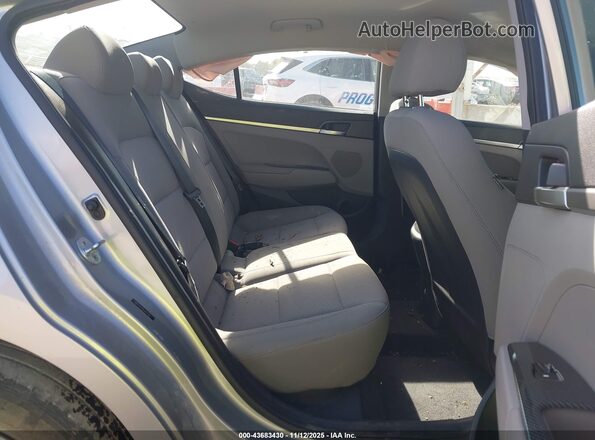 5NPD74LF0LH617927 2020 HYUNDAI ELANTRA Silver VIN sticker view