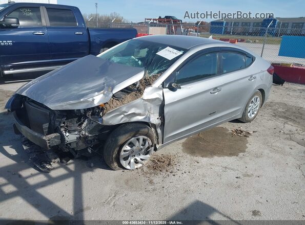 5NPD74LF0LH617927 2020 HYUNDAI ELANTRA Silver Front left
