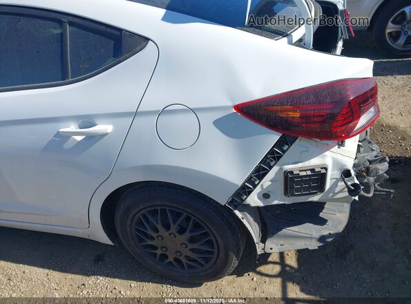 5NPD74LF1KH424748 2019 HYUNDAI ELANTRA Белый Вид спереди
