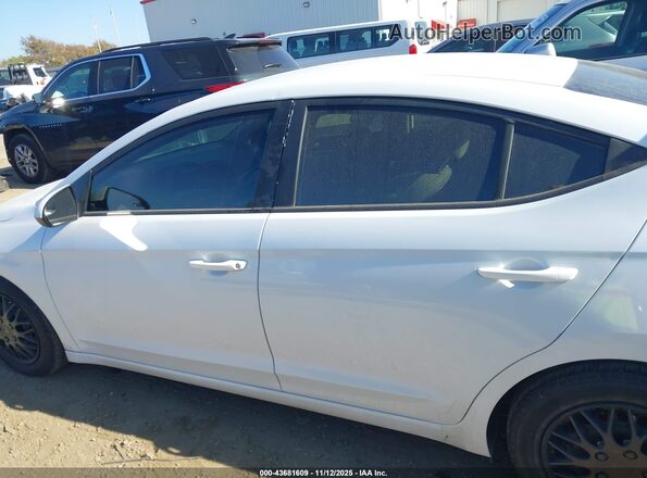 5NPD74LF1KH424748 2019 HYUNDAI ELANTRA Белый Панорамный вид салона 360°