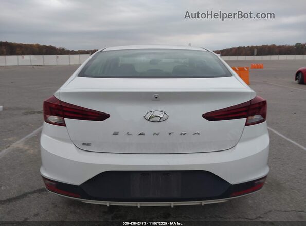 5NPD74LF2KH418828 2019 HYUNDAI ELANTRA White 