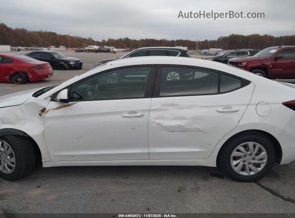 5NPD74LF2KH418828 2019 HYUNDAI ELANTRA White 360 interior view