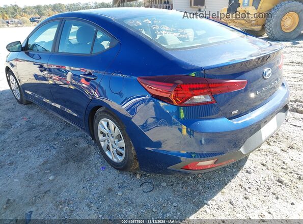 5NPD74LF3LH622958 2020 HYUNDAI ELANTRA Blue უკანა მარცხენა