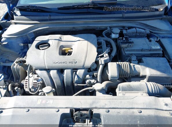 5NPD74LF3LH622958 2020 HYUNDAI ELANTRA Blue უკანა ხედი