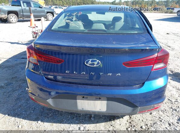 5NPD74LF3LH622958 2020 HYUNDAI ELANTRA Blue 