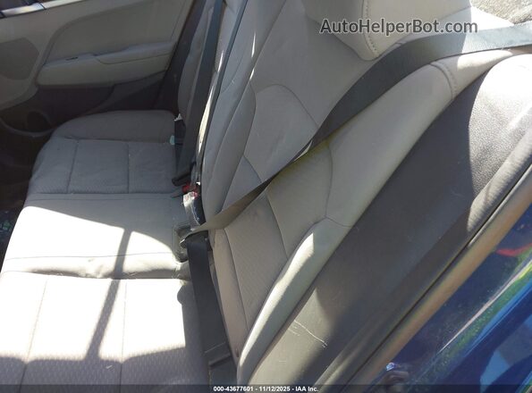 5NPD74LF3LH622958 2020 HYUNDAI ELANTRA Blue VIN კოდის სტიკერის ხედი