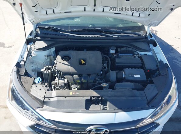 5NPD74LF5KH497136 2019 HYUNDAI ELANTRA White Հետևի տեսք