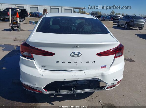 5NPD74LF5KH497136 2019 HYUNDAI ELANTRA White 