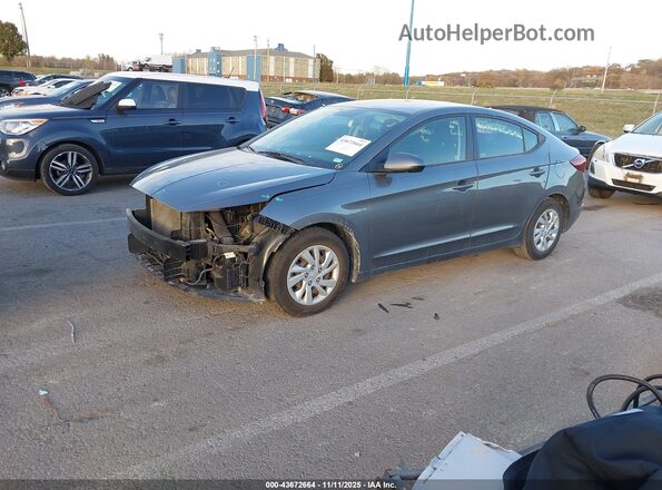 5NPD74LF7KH415472 2019 HYUNDAI ELANTRA Gray Przód lewy