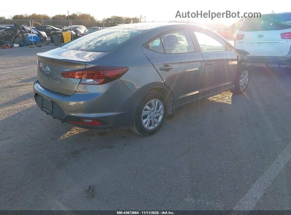 5NPD74LF7KH415472 2019 HYUNDAI ELANTRA Gray Tył prawy