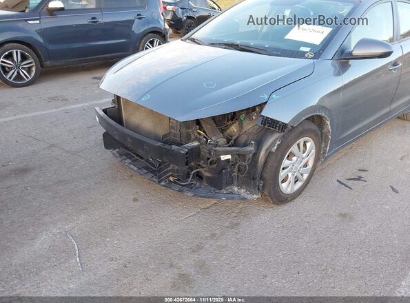 5NPD74LF7KH415472 2019 HYUNDAI ELANTRA Gray Widok z przodu