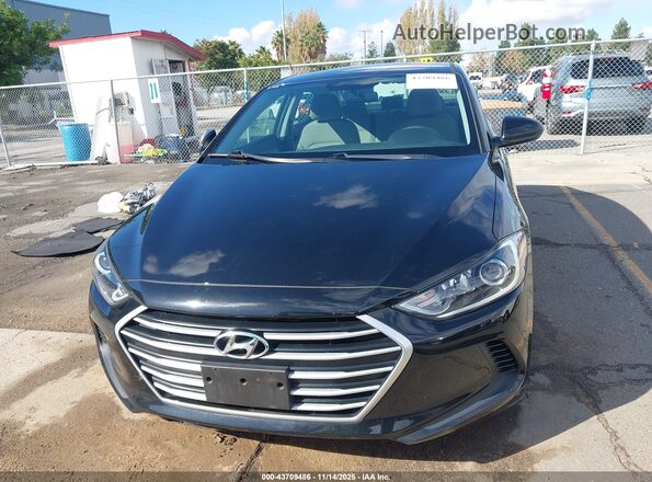 5NPD84LF1HH007197 2017 HYUNDAI ELANTRA Black 