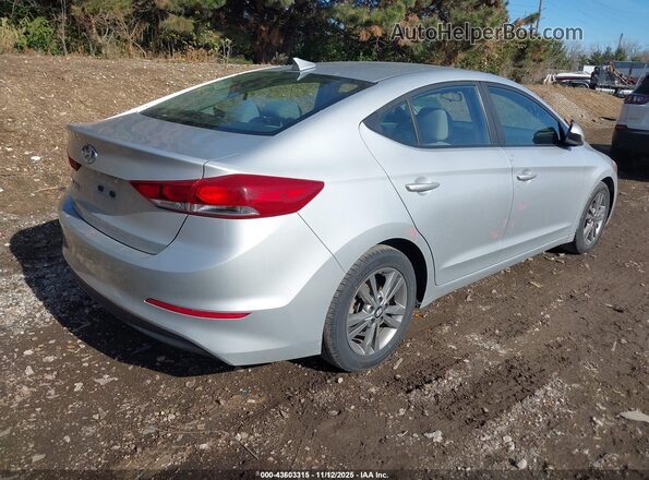 5NPD84LF2JH227583 2018 HYUNDAI ELANTRA Silver 