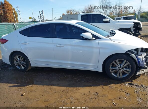 5NPD84LF2JH317946 2018 HYUNDAI ELANTRA White 