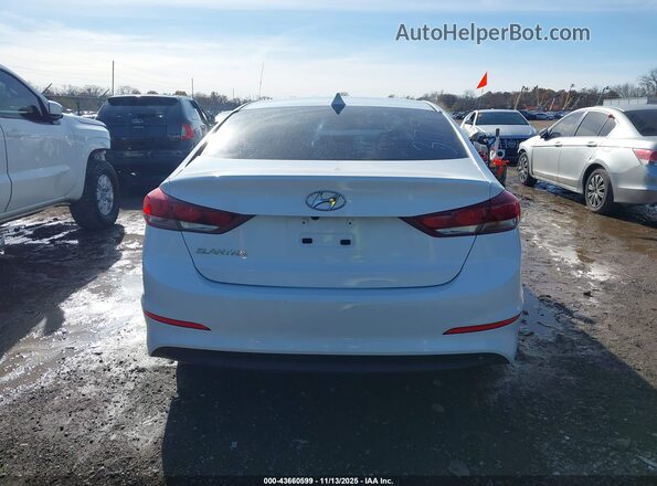 5NPD84LF2JH317946 2018 HYUNDAI ELANTRA White 