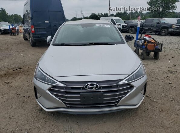 5NPD84LF2KH467024 2019 HYUNDAI ELANTRA Серебряный 