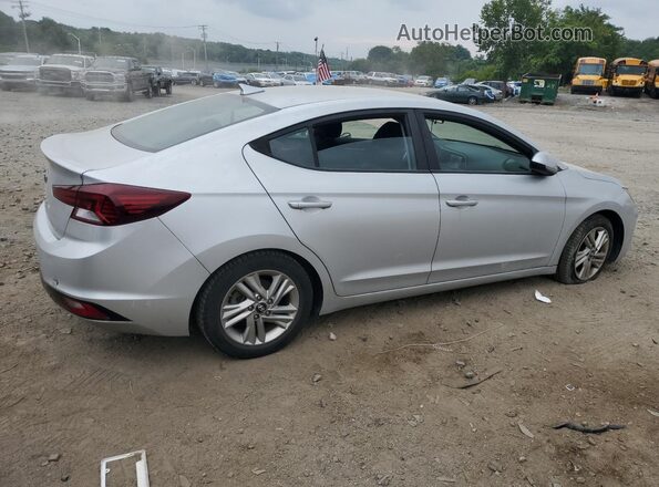 5NPD84LF2KH467024 2019 HYUNDAI ELANTRA Серебряный 