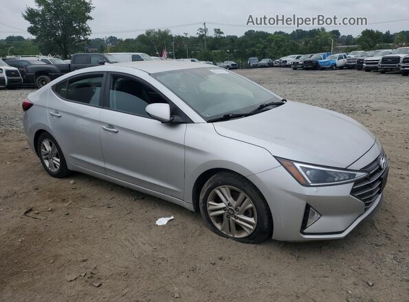 5NPD84LF2KH467024 2019 HYUNDAI ELANTRA Серебряный 