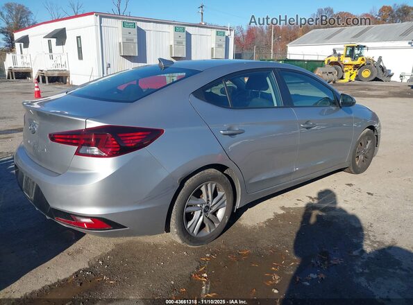 5NPD84LF3LH622164 2020 HYUNDAI ELANTRA Silver Задня права чверть