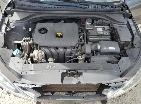 5NPD84LF6KH420546 2019 HYUNDAI ELANTRA Charcoal Vista interior trasera