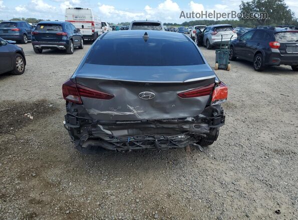 5NPD84LF6KH420546 2019 HYUNDAI ELANTRA Charcoal Vista trasera