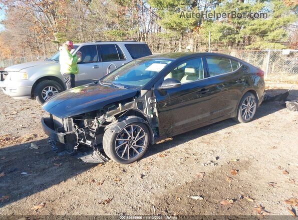 5NPD84LF6LH522463 2020 HYUNDAI ELANTRA Black Vista tres cuartos delantera izquierda
