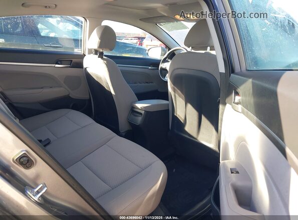 5NPD84LF6LH526075 2020 HYUNDAI ELANTRA Gray Vista de la etiqueta del VIN