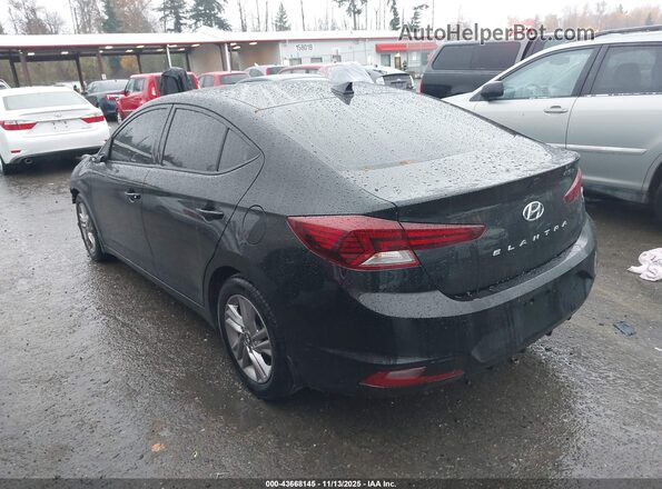 5NPD84LF6LH528506 2020 HYUNDAI ELANTRA Black უკანა მარცხენა