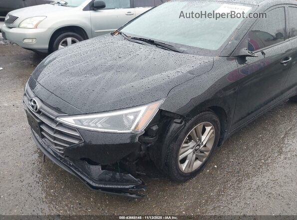5NPD84LF6LH528506 2020 HYUNDAI ELANTRA Black წინა ხედი
