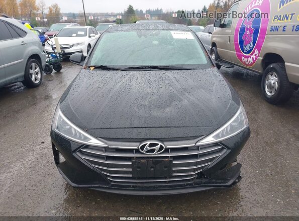 5NPD84LF6LH528506 2020 HYUNDAI ELANTRA Black ხელსაწყოთა პანელის ხედი