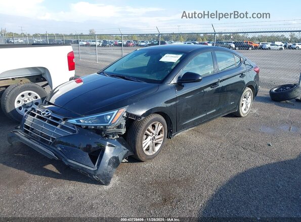 5NPD84LF6LH592836 2020 HYUNDAI ELANTRA Black Vista tres cuartos delantera izquierda
