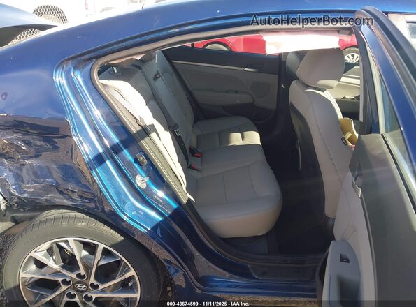 5NPD84LF7LH570537 2020 HYUNDAI ELANTRA Blue VIN sticker view