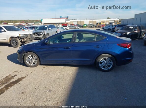 5NPD84LF8KH486497 2019 HYUNDAI ELANTRA Blue 360 interior view